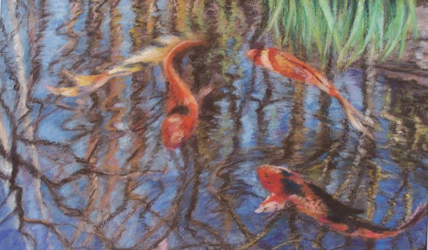 Koi paintings by Laura McMillan